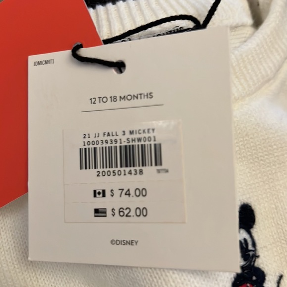 NWT Janie and Jack x Disney Size 12-18 Months! - Picture 7 of 7